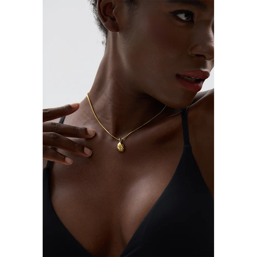 Collier Goutte Argenté