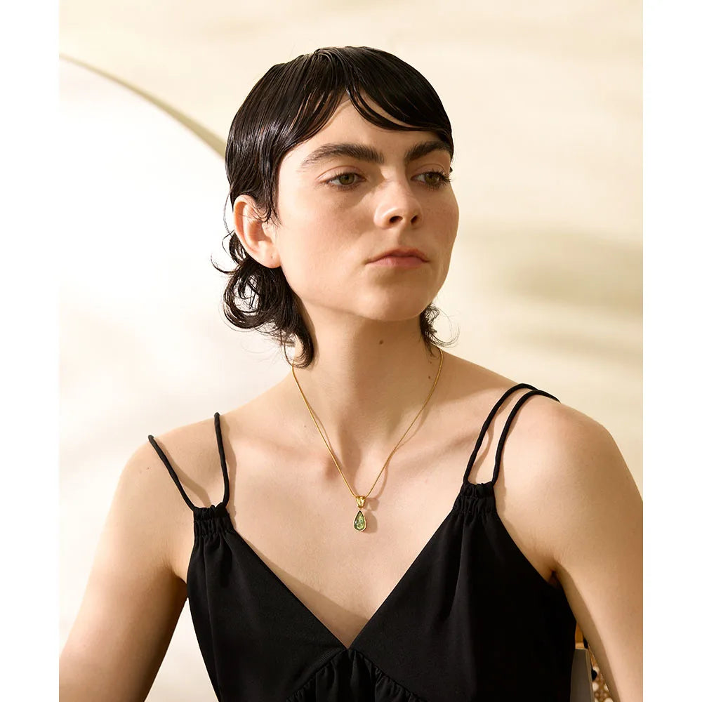 Collier Goutte Doré