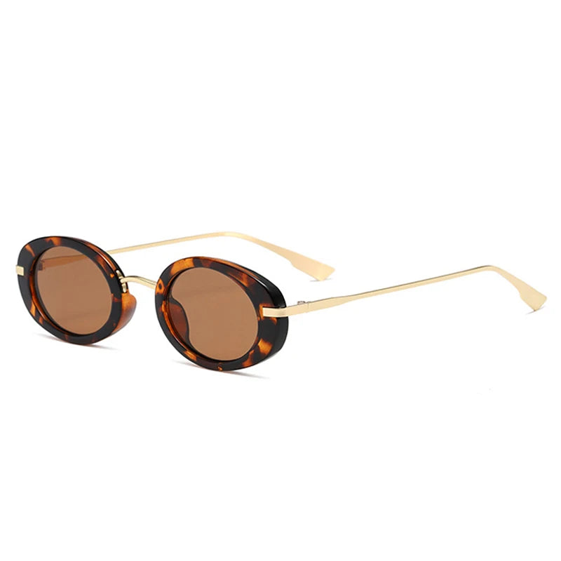 Lunettes rondes écaille et branches dorées