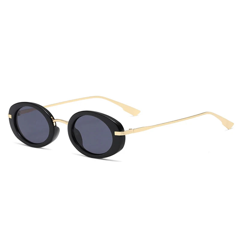Lunettes rondes écaille et branches dorées