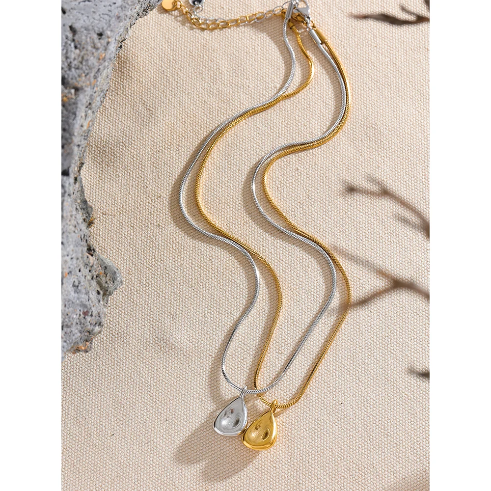 Collier Goutte Argenté