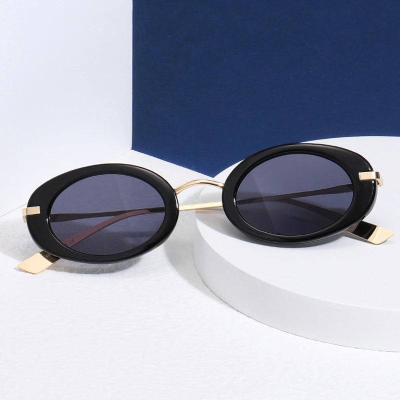 Lunettes rondes écaille et branches dorées