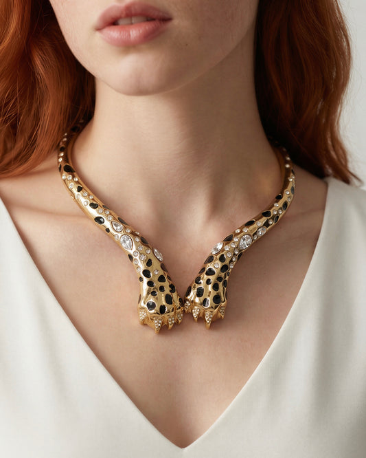 Collier Pendentif Fleur Rose