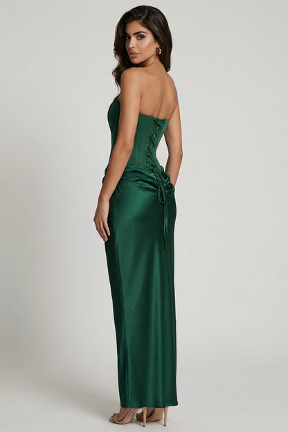 MAGGIE MAXI DRESS - EMERALD