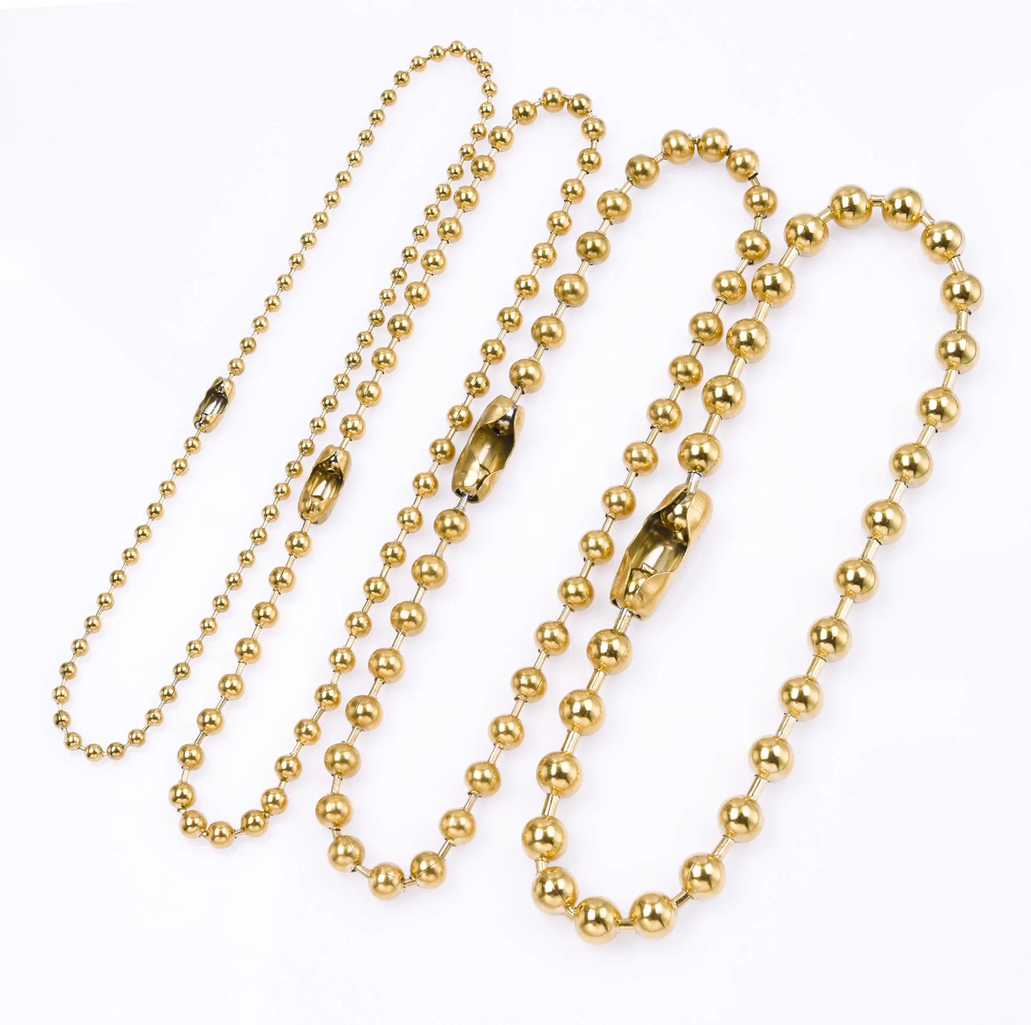 Collier boule argenté avec pendentif cœur